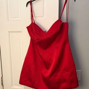 Bardot Vibrant Red Dress